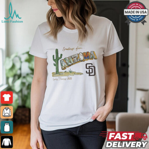 San Diego Padres Tiny Turnip Infant Spring Training 2025 T Shirt