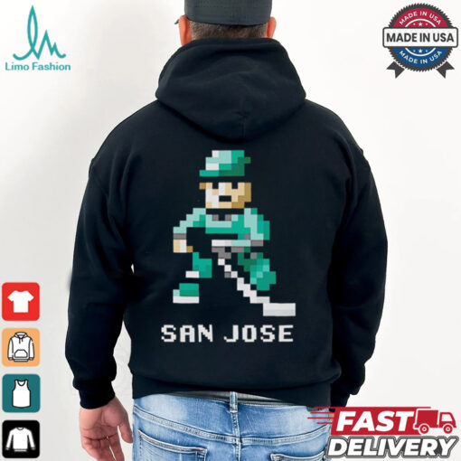 San Jose Hockey 8 bit shirt