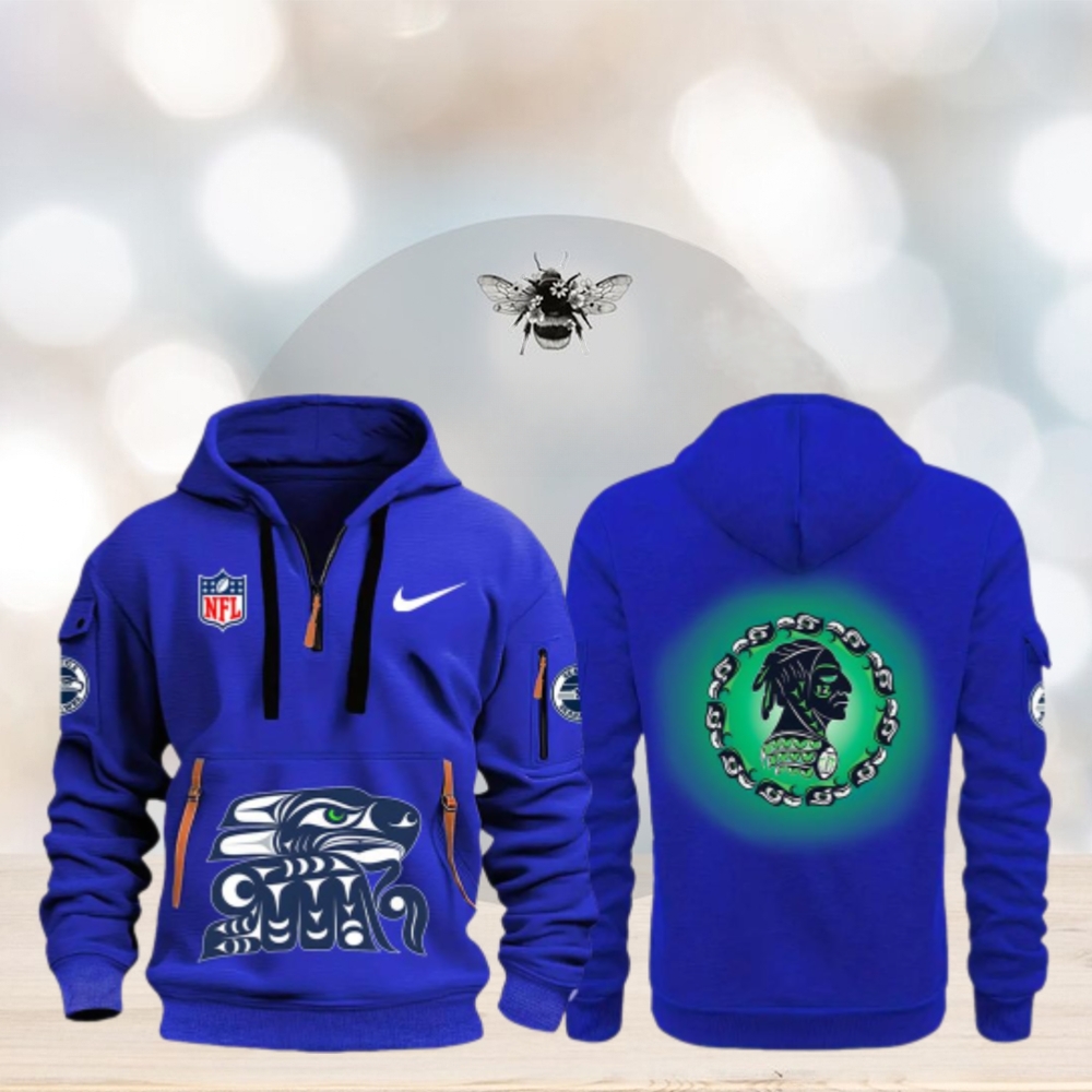 Seattle Seahawks 2024 Indigenous Peoples’ Day Quarter Zip Hoodie Seattle Seahawks 2024 Indigenous Peoples’ Day Quarter Zip Hoodie