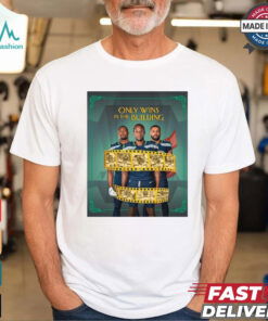 Seattle Seahawks Only Wins In The Building Case closed Poster t shirt