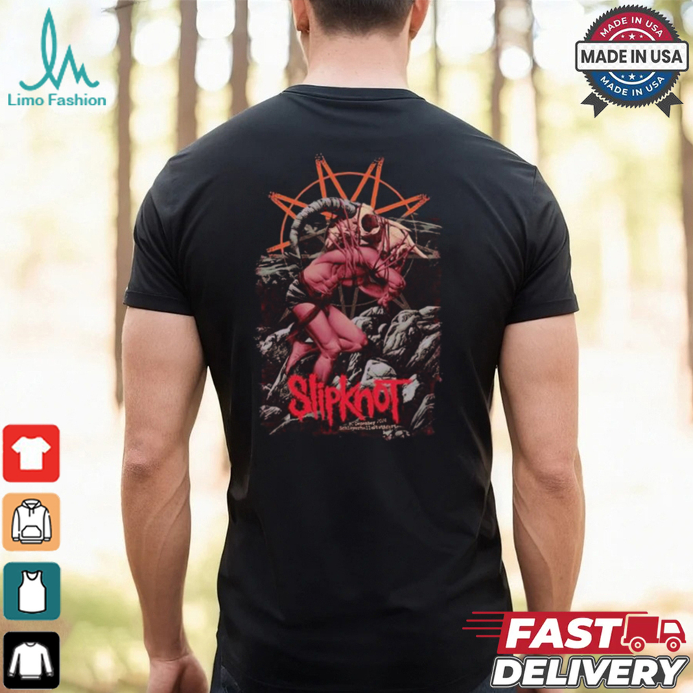 Slipknot Dec 8, 2024 In Stuttgart, Germany Tour T Shirt Slipknot Dec 8, 2024 In Stuttgart, Germany Tour T Shirt