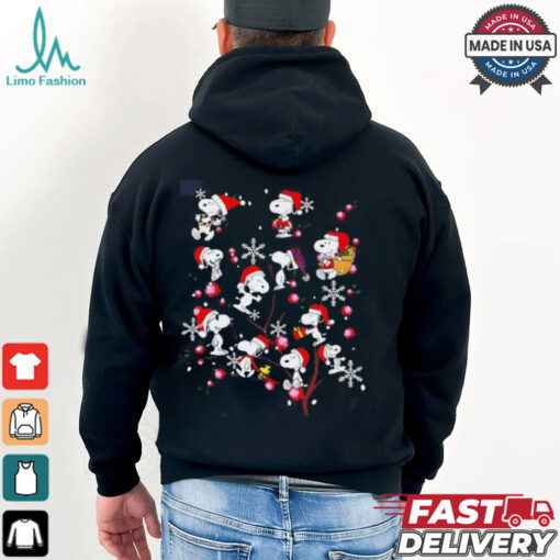 Snoopy flower Christmas shirt