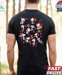Snoopy flower Christmas shirt