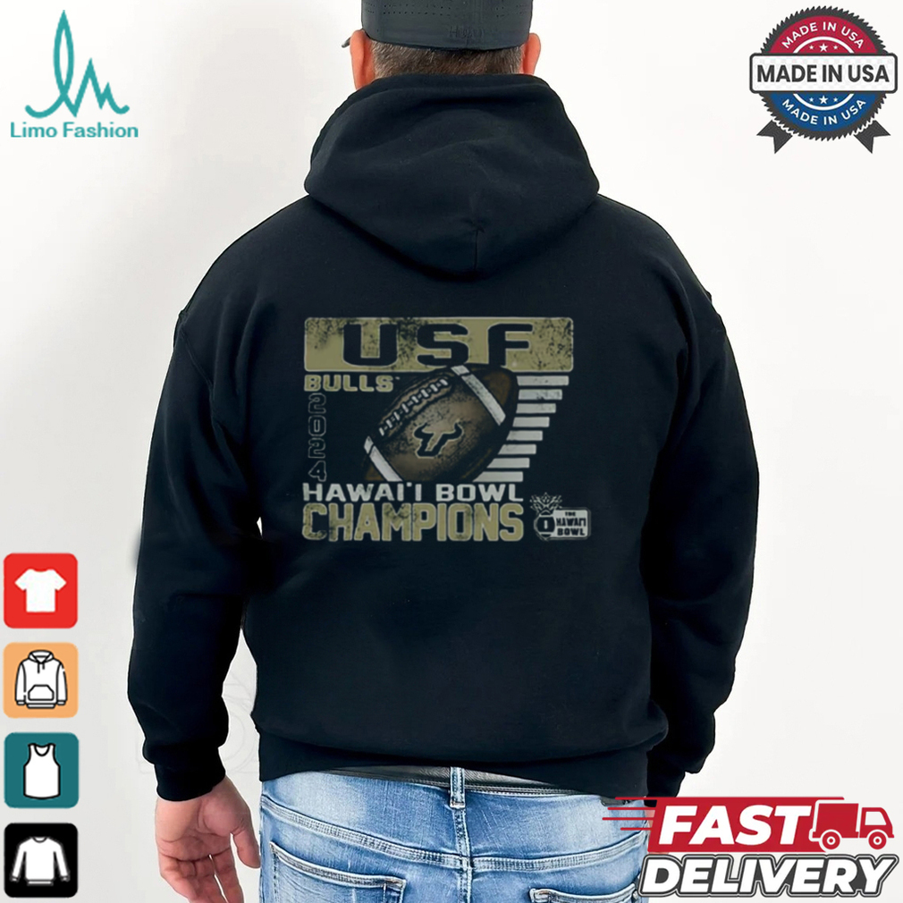 South Florida Bulls 2024 Hawaii Bowl Champions T shirt South Florida Bulls 2024 Hawaii Bowl Champions T shirt