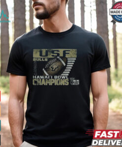 South Florida Bulls 2024 Hawaii Bowl Champions T shirt