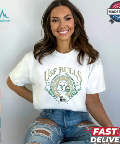 South Florida Bulls Blue 84 Unisex 2024 Hawaii Bowl T Shirt