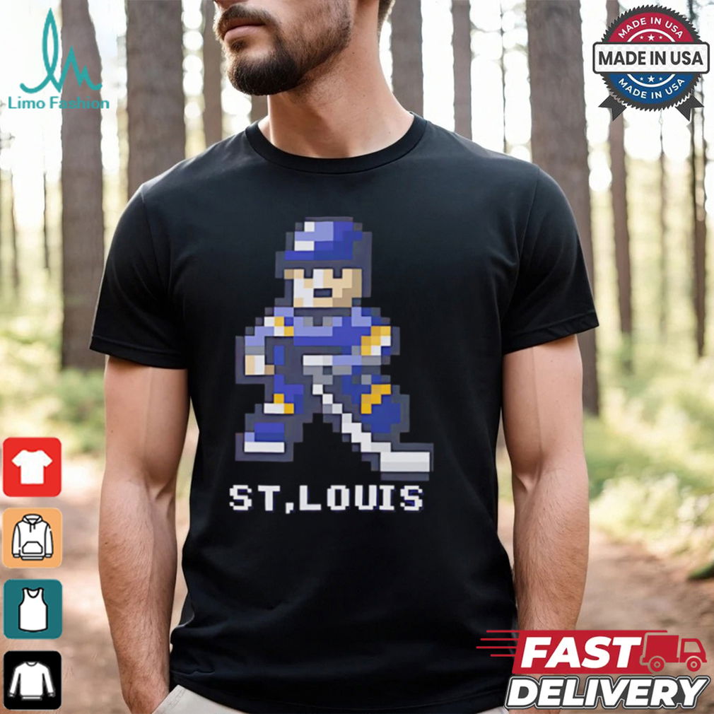 St. Louis Hockey 8 bit shirt St. Louis Hockey 8 bit shirt