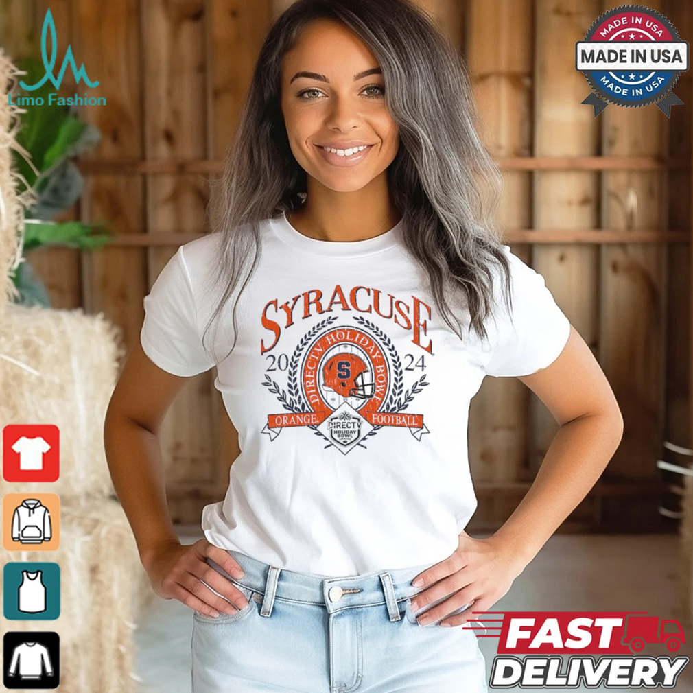 Syracuse Orange Blue 84 Unisex 2024 Holiday Bowl T Shirt Syracuse Orange Blue 84 Unisex 2024 Holiday Bowl T Shirt