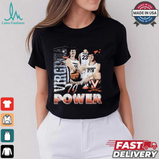 TJ Power Virginia Cavaliers Pepper 90s Graphic t shirt