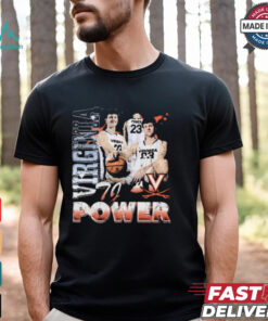 TJ Power Virginia Cavaliers Pepper 90s Graphic t shirt