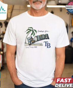 Tampa Bay Rays Tiny Turnip Infant Spring Training 2025 T Shirt