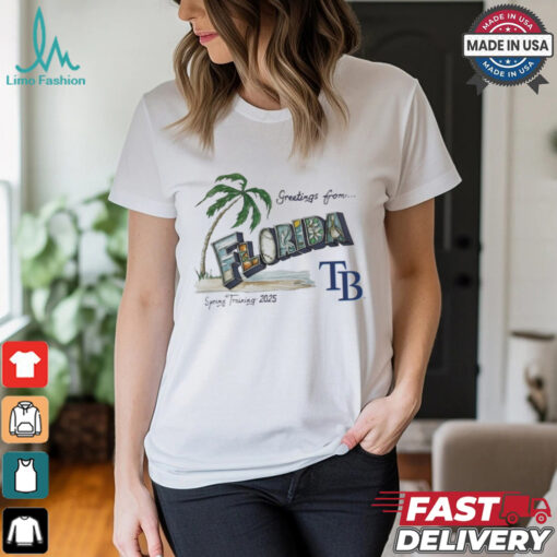 Tampa Bay Rays Tiny Turnip Infant Spring Training 2025 T Shirt