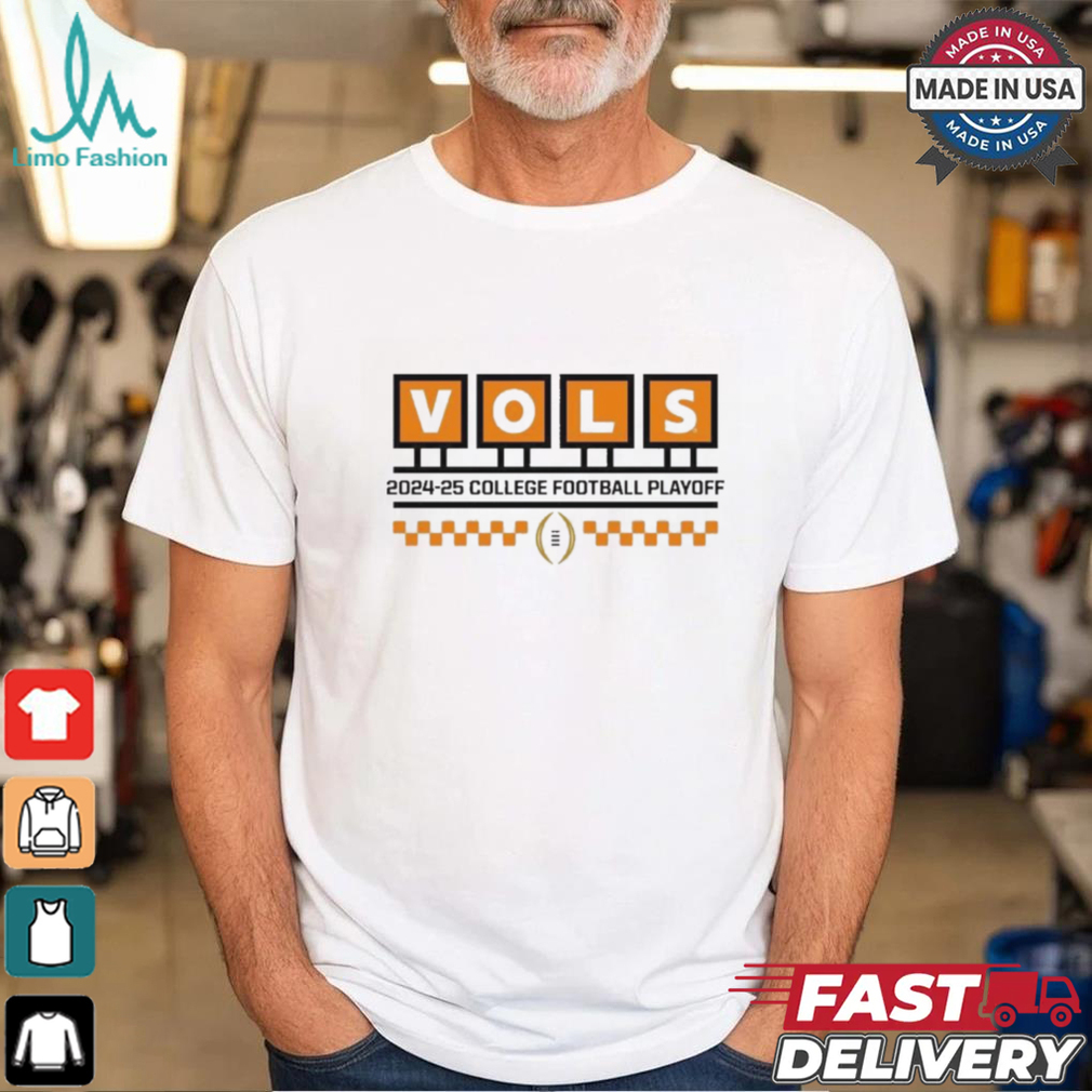 Tennessee Vols CFP College Football Playoff 2024 25 Stadium Letters t shirt Tennessee Vols CFP College Football Playoff 2024 25 Stadium Letters t shirt