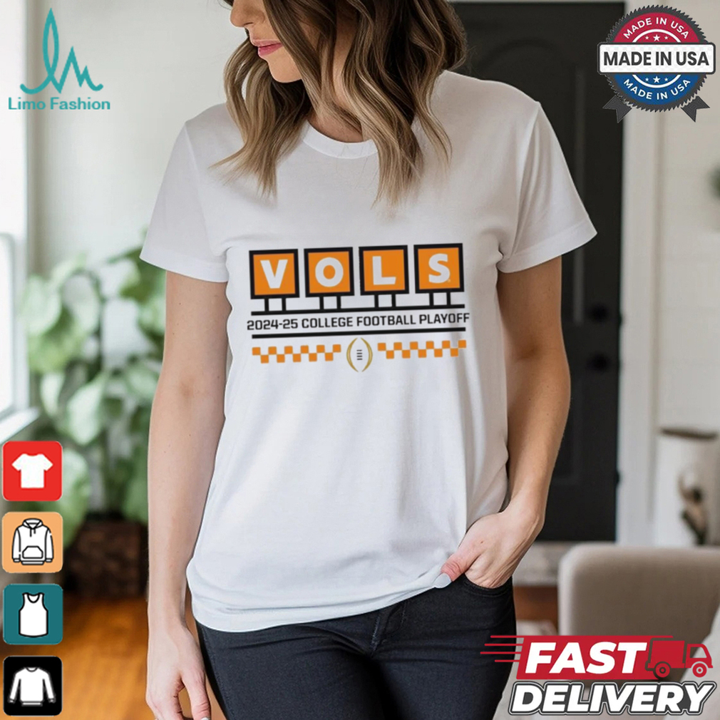 Tennessee Vols CFP College Football Playoff 2024 25 Stadium Letters t shirt Tennessee Vols CFP College Football Playoff 2024 25 Stadium Letters t shirt