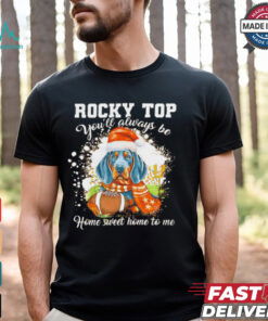 Tennessee Vols Rocky top you’ll always be home sweet home to me Christmas shirt