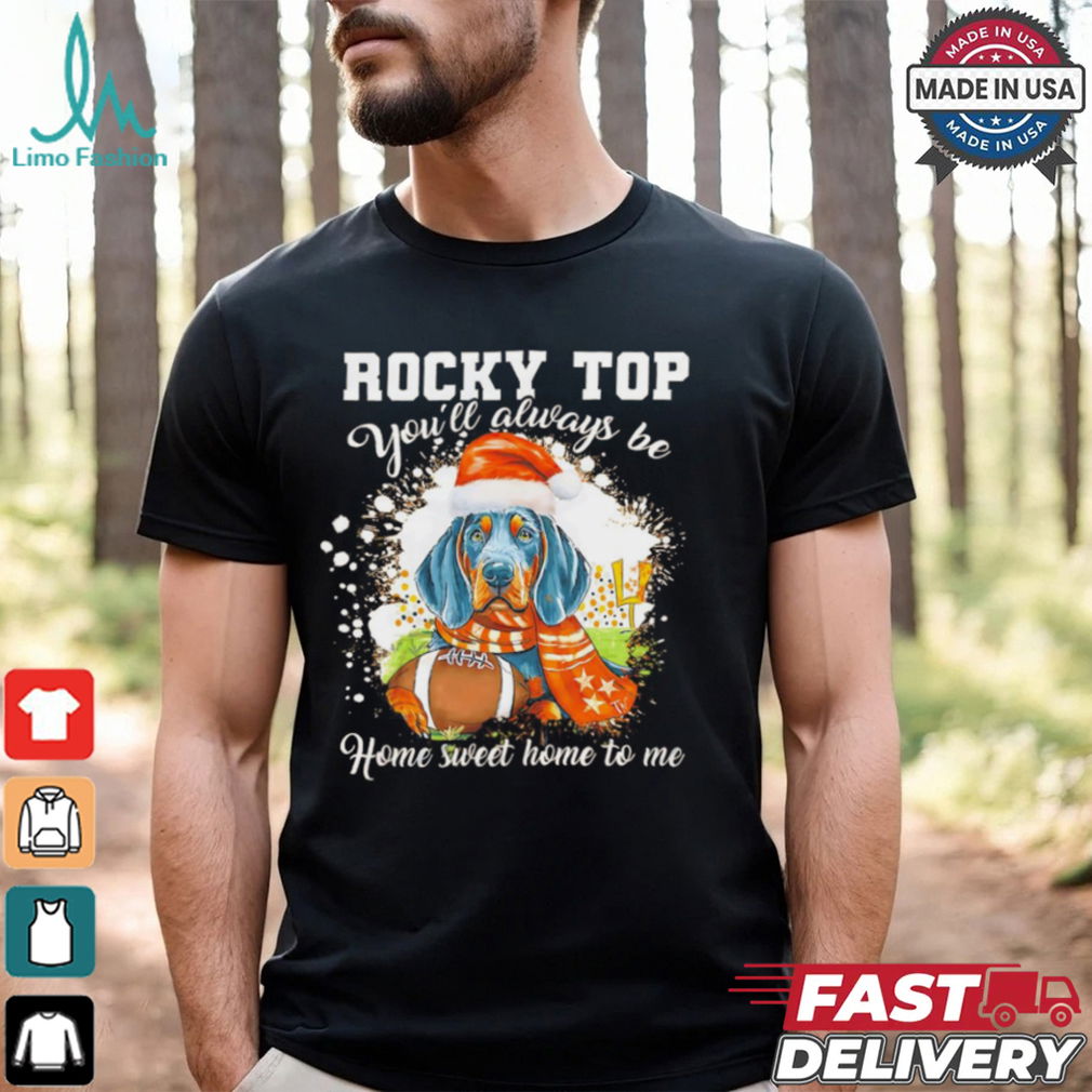 Tennessee Vols Rocky top you’ll always be home sweet home to me Christmas shirt Tennessee Vols Rocky top you’ll always be home sweet home to me Christmas shirt