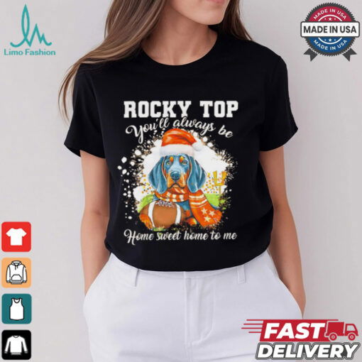 Tennessee Vols Rocky top you’ll always be home sweet home to me Christmas shirt