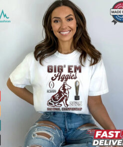 Texas A&M Aggies Big ‘Em Aggies 2025 National Championship Shirt