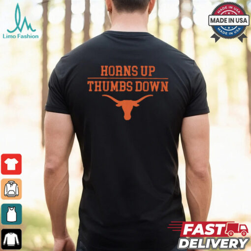 Texas Longhorns Football Horns Up Thumbs Down NCAA t shirt