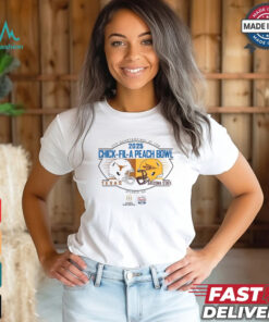 Texas Longhorns vs. Arizona State Sun Devils Dueling Helmets Chick fil A Peach Bowl Atlanta T Shirt