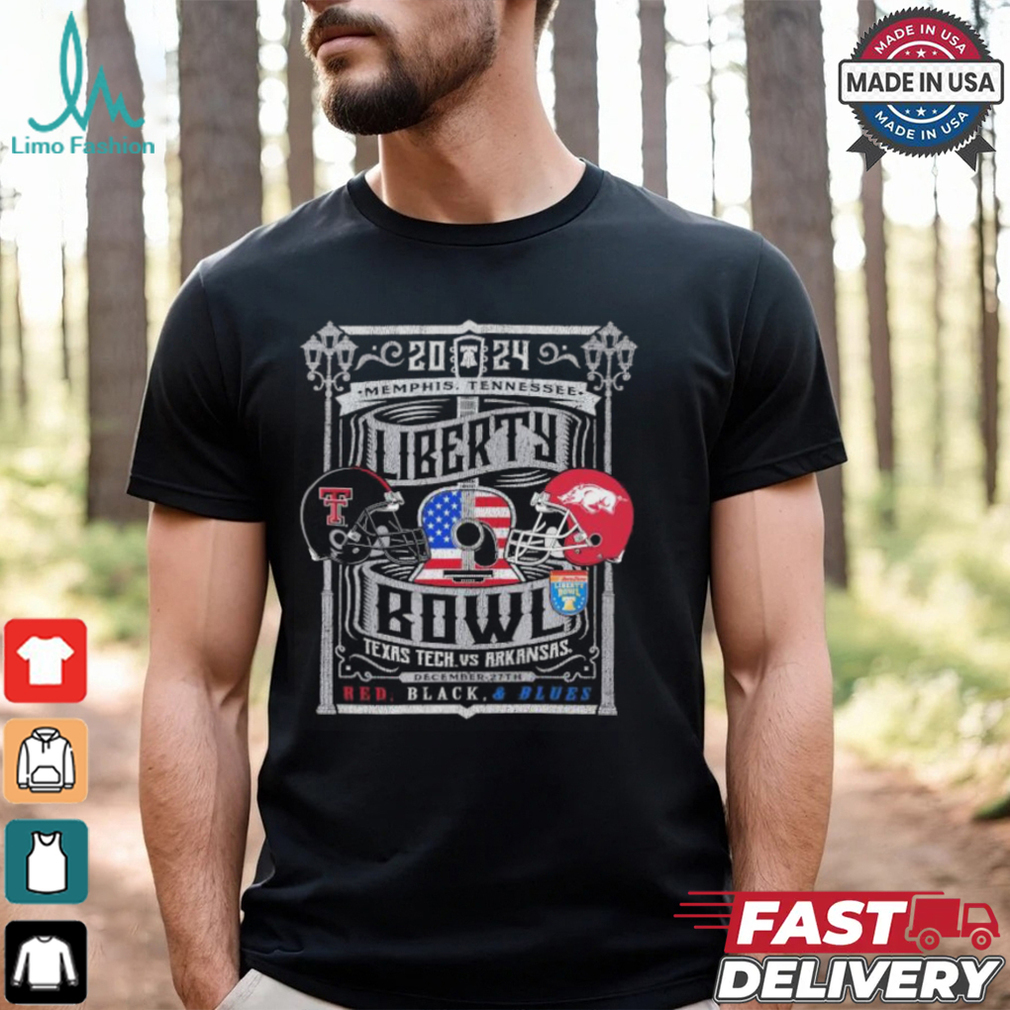 Texas Tech 2024 Liberty Bowl Memphis Tennessee December 27th T shirt Texas Tech 2024 Liberty Bowl Memphis Tennessee December 27th T shirt