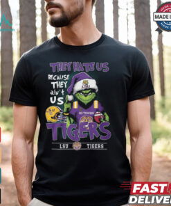 The Grinch They Hate Us Because Ain’t Us LSU Tigers Christmas 2024 Shirt