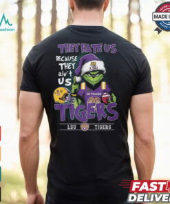 The Grinch They Hate Us Because Ain’t Us LSU Tigers Christmas 2024 Shirt
