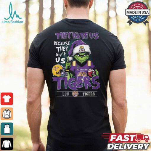 The Grinch They Hate Us Because Ain’t Us LSU Tigers Christmas 2024 Shirt