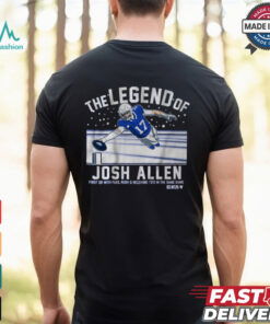 The Legend Of Josh Allen First QB With Pass Rush And Receiving TD’s In The Same Game Buffalo Bills t shirt