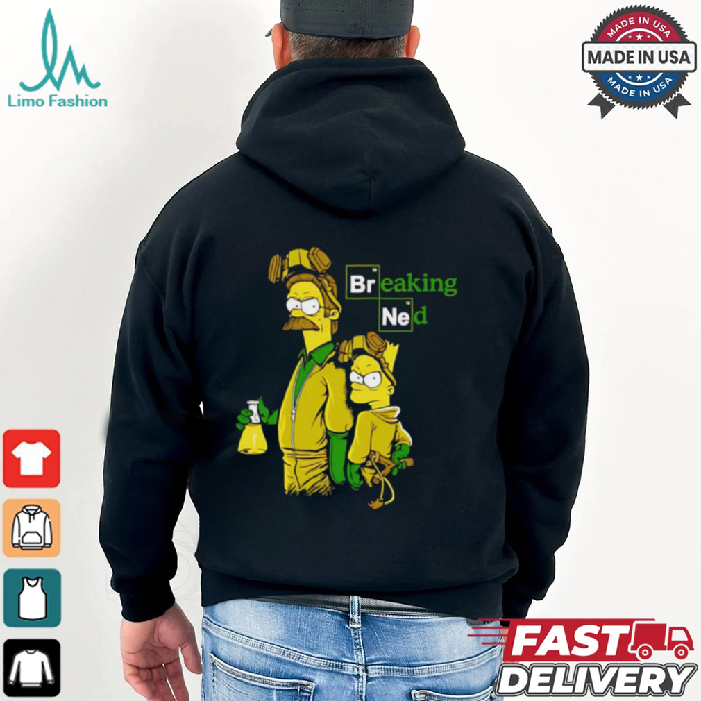 The Simpsons Breaking Ned shirt The Simpsons Breaking Ned shirt