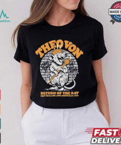 Theo Von Return Of The Rat new Zealand And Australia 2024 T shirt