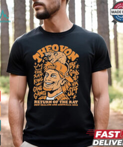 Theo Von The Rat King Gang Gang Be Good To Ya Self Return Of The Rat New Zealand And Australia Tour 2024 Auckland T shirt