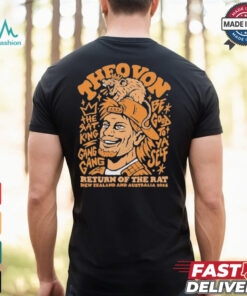 Theo Von The Rat King Gang Gang Be Good To Ya Self Return Of The Rat New Zealand And Australia Tour 2024 Auckland T shirt