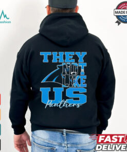 They Not Like Us Carolina Panthers Nfl Football shirt