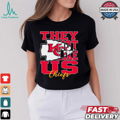 They Not Like Us Kansas City Chiefs Nfl Football shirt