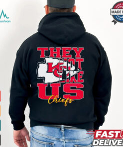 They Not Like Us Kansas City Chiefs Nfl Football shirt