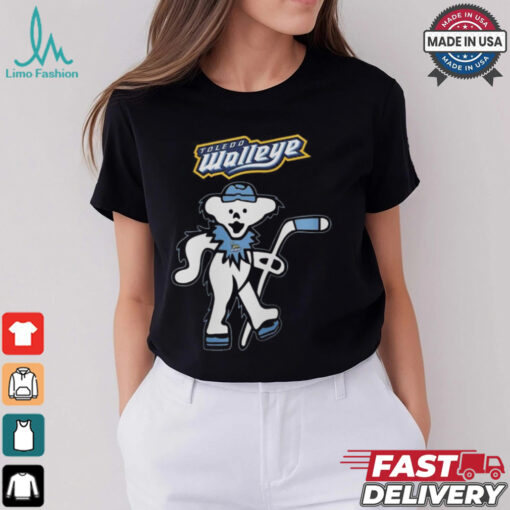 Toledo Walleye Contribute For Grateful Dead 2025 Shirt
