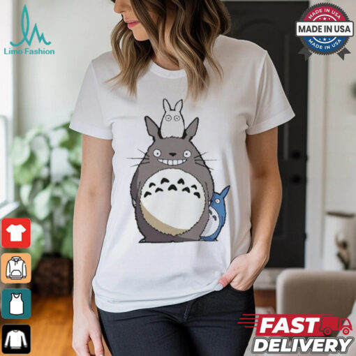 Totoro Family Cute Ghibli T Shirt