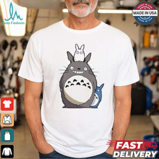 Totoro Family Cute Ghibli T Shirt