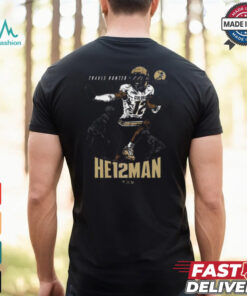 Travis Hunter Heisman HE12MAN Winner Unisex T Shirt