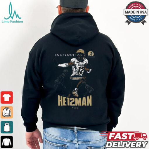 Travis Hunter Heisman HE12MAN Winner Unisex T Shirt