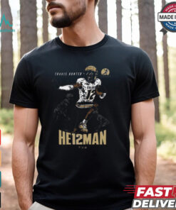 Travis Hunter Heisman HE12MAN Winner Unisex T Shirt