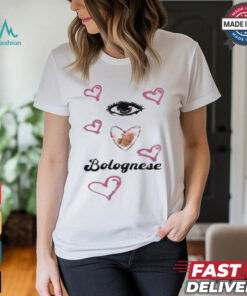 Trisha Paytas Hacmon Baby Blue Bolognese t shirt