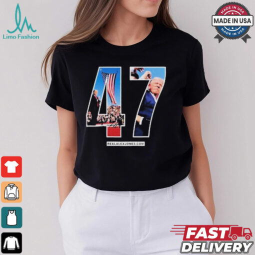 Trump 47 Fighting Shooting T shirt