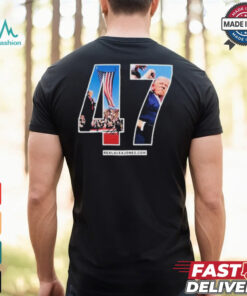 Trump 47 Fighting Shooting T shirt
