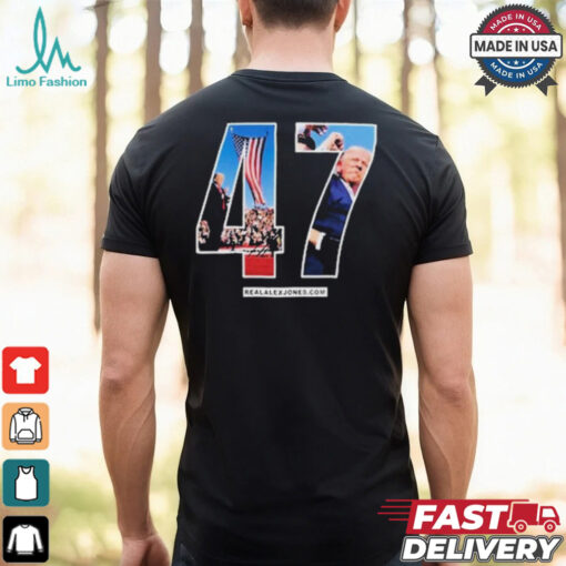 Trump 47 Fighting Shooting T shirt