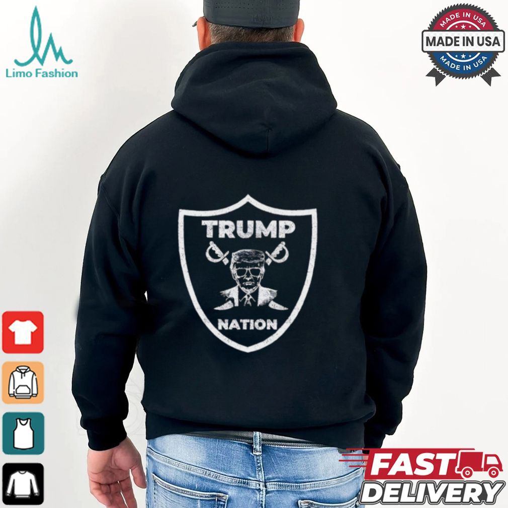 Trump Nation Las Vegas Raiders logo shirt Trump Nation Las Vegas Raiders logo shirt