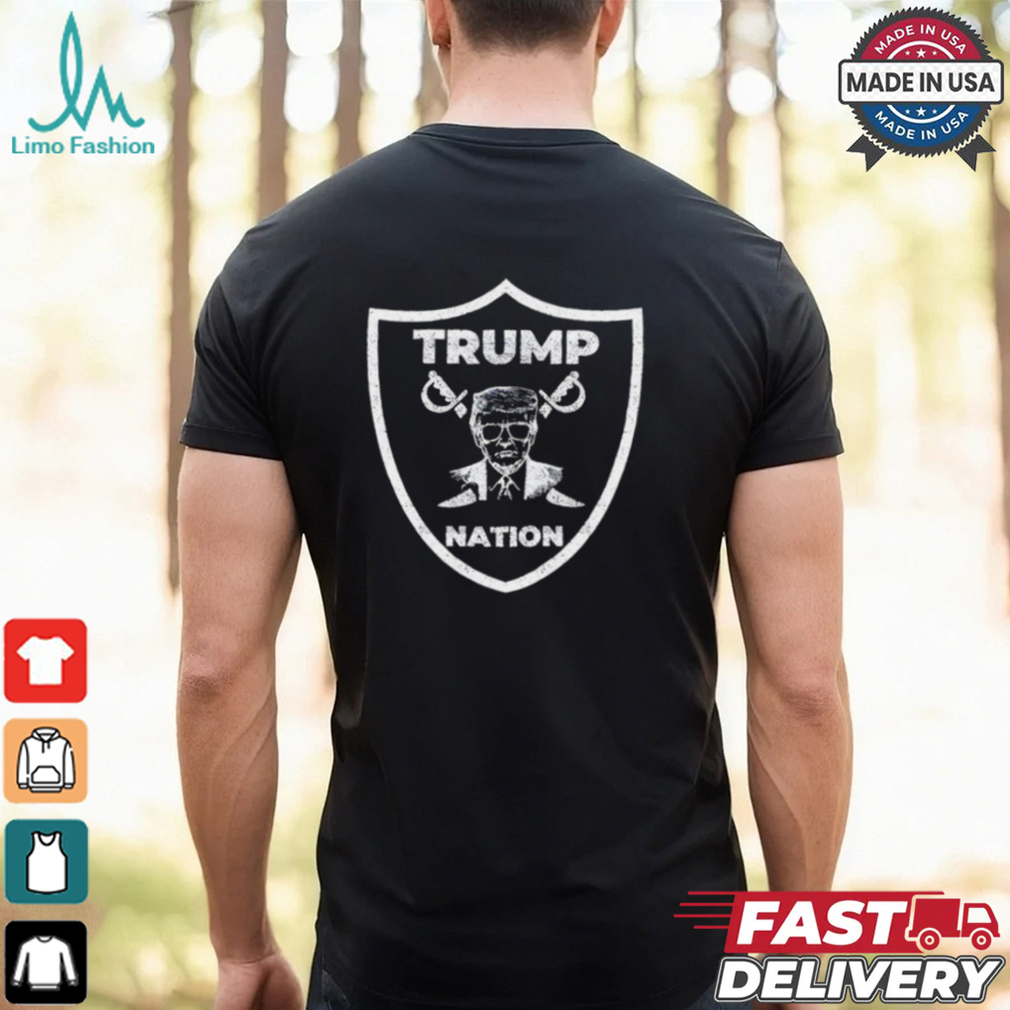 Trump Nation Las Vegas Raiders logo shirt Trump Nation Las Vegas Raiders logo shirt