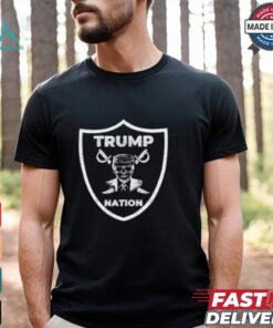 Trump Nation Las Vegas Raiders logo shirt