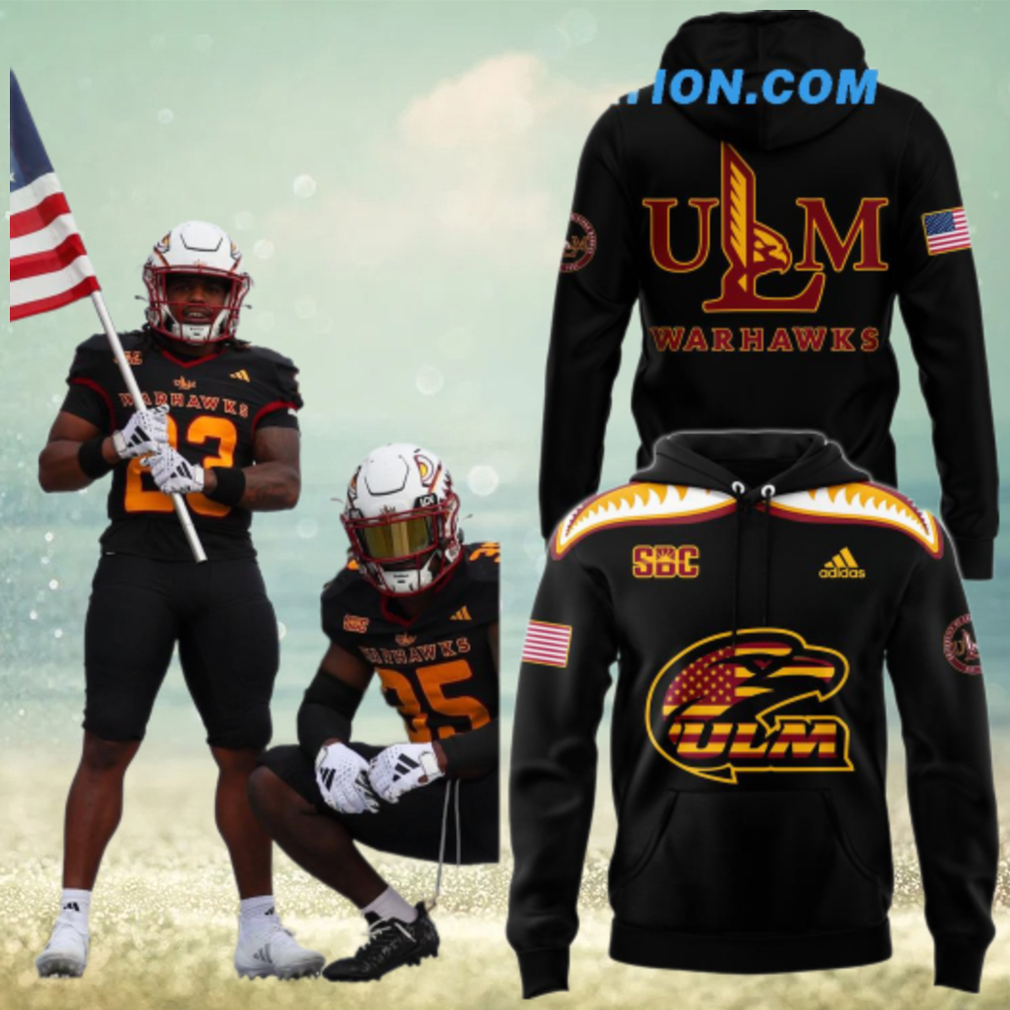 ULM Football 2024 Salute to Service Hoodie ULM Football 2024 Salute to Service Hoodie
